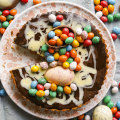 Decorate this triple chocolate tart with Easter eggs or seasonal fruit.