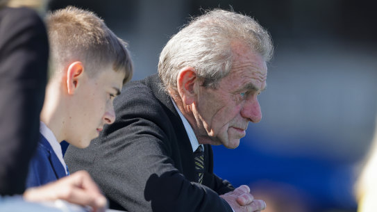 Gerald Ryan will debut impressive two-year-old Amazing Eagle on Saturday.