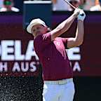 Cameron Smith in action at the 2026 LIV Adelaide event at The Grange Golf Club.