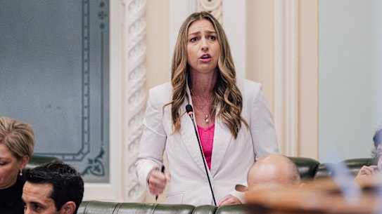 Youth Justice Minister Laura Gerber came under sustained opposition attack during question time on Wednesday (file photo).