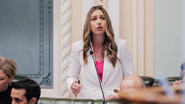 Youth Justice Minister Laura Gerber came under sustained opposition attack during question time on Wednesday (file photo).