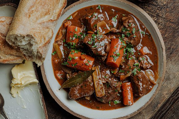 Adam Liaw’s Classic Beef and Red Wine Stew