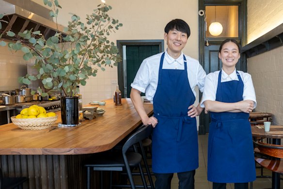 Newly hatted Sogumm in Cremorne: owners, chefs Changhoon “Kimi” Kim and Suhyun “Su” Kim.