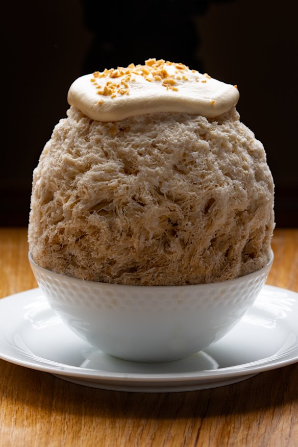 Cafe au lait kakigori.