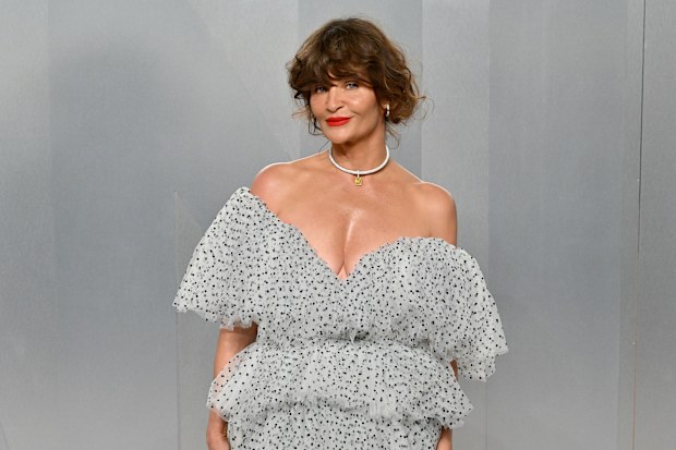 Helena Christensen at the 2026 Vanity Fair Oscar Party hosted by Mark Guiducci at Los Angeles County Museum of Art on March 15, 2026 in Los Angeles, California.
