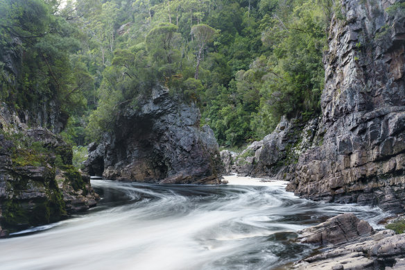 Tasmania’s Franklin River.