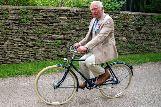 The King (at far right) – a proponent of “make do and mend” – has declared his Westminster Abbey ceremony will be less expensive.