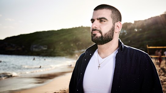 Fadi at La Perouse, in Sydney’s south-east. One of the first things he noticed about Australia is that the beaches are free. “In Beirut, you have to pay to get access to the best beaches, so only the wealthy can do it.”