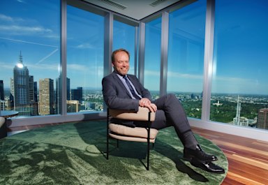 The European Commission’s director general for climate action Kurt Vandenberghe in Melbourne.