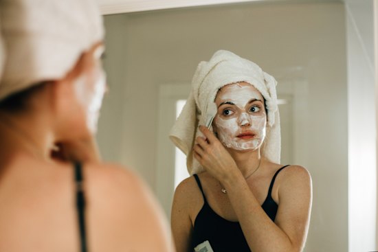 Maximise your relaxation by coordinating both face and hair masks with a relaxing bath.