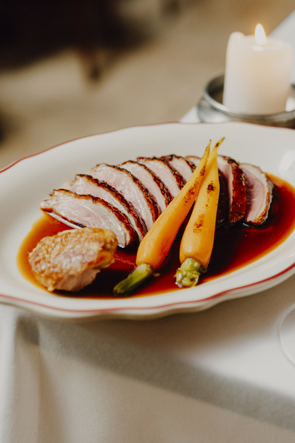 Duck a l’orange.