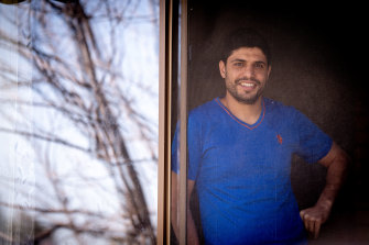 Sarmed Yassin was released from home quarantine this week in Shepparton. 