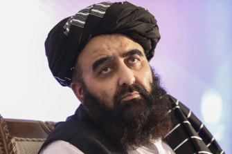 Afghan Foreign Minister Amir Khan Muttaqi was education minister when the US deposed the Taliban in 2001.