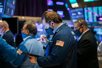 Tech shares are sharply lower on Wednesday on Wall Street. 