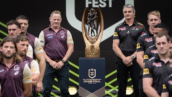 The grand final teams face off on Thursday.