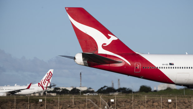 The music has stopped for Australia's big airlines - and for the rest of the international aviation industry.