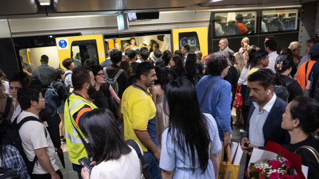Population growth has put a strain on key infrastructure such as public transport.