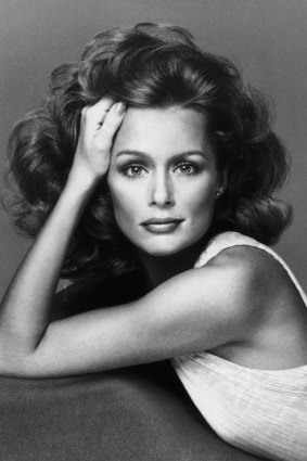 Lauren Hutton in 1974, shortly after signing her historic Revlon contract.