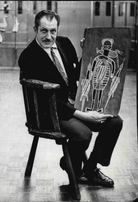 "Actor Vincent Price estimates he has spent more than two million dollars on works of art in the last three years." September 26, 1965.
