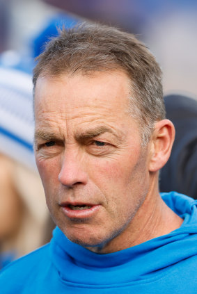 North Melbourne coach Alastair Clarkson.