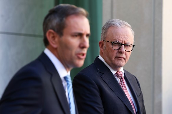 Anthony Albanese and Treasurer Jim Chalmers must make diabolically difficult choices in the budget.