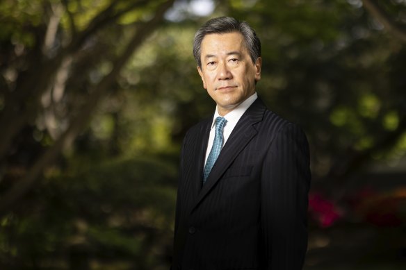 Japanese ambassador Shingo Yamagami.