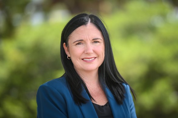 Three-time mayor of the City of Hume Carly Moore quit the ALP to run as an independent in Calwell.