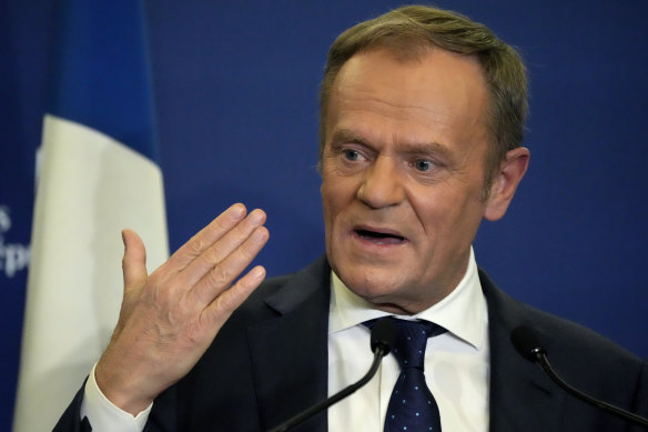 Donald Tusk says “literally any scenario is possible” in Europe because of Russia’s war in Ukraine. 