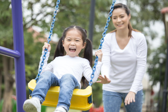 Many playgrounds around Australia look very similar.