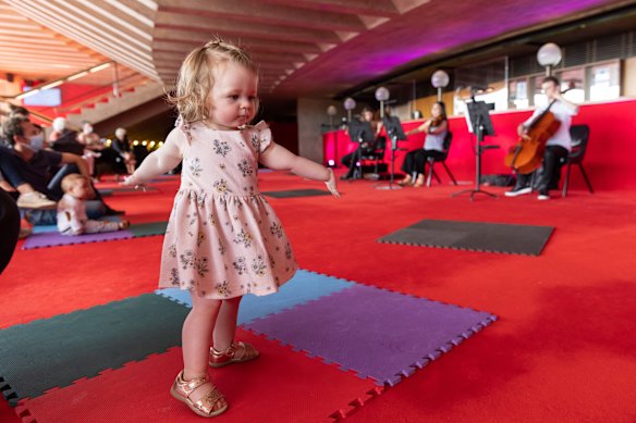 Kids’ Music Playtime at the Sydney Opera House.