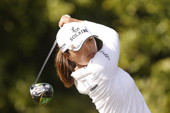 World No.1 Jin Young Ko tees off en route to another payday in Florida.