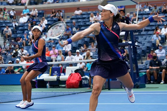 Zhang and Stosur have now won two grand slam finals together.