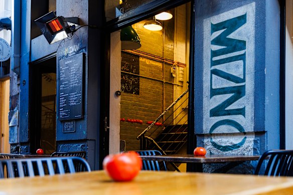 The Israeli restaurant in Hardware Lane was targeted on July 4.