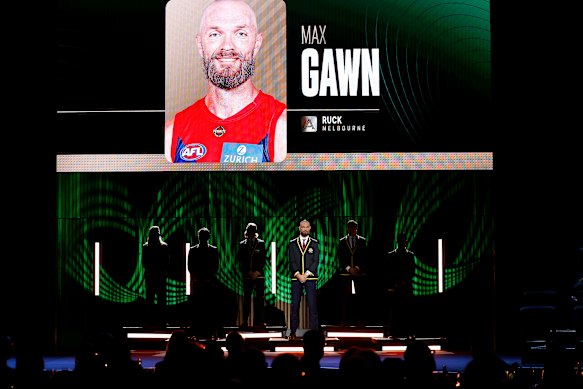 Max Gawn made history with an incredible ninth All-Australian blazer.