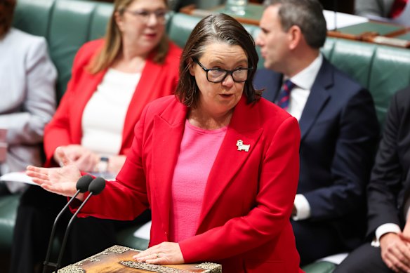 Menteri Sumber Daya Madeleine King.