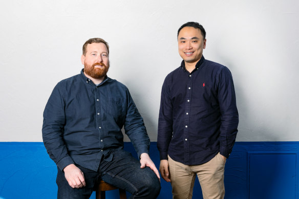 Culinary director Patrick Friesen and head chef Sam Ng.