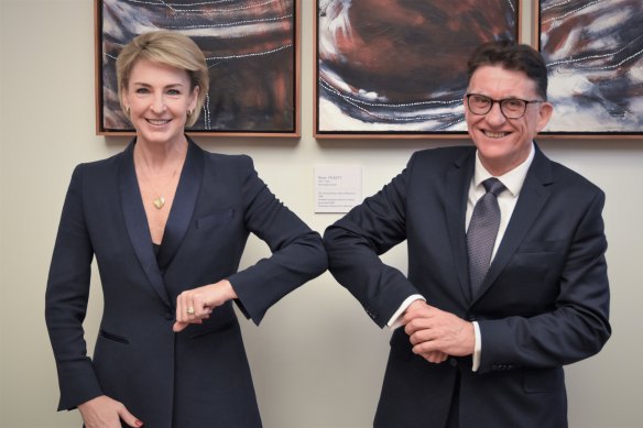 Michaelia Cash is an enthusiastic backer of Greg Vines to be director-general of the International Labour Organisation.