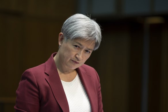 Foreign Affairs Minister Penny Wong.