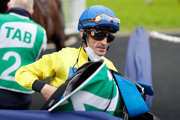 Jockey Grant Buckley has seven rides at Parkes on Sunday.