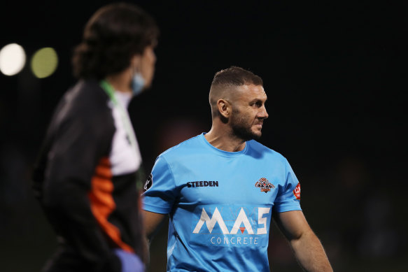 Robbie Farah has been the trainer for the Wests Tigers since last year.