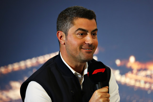 Under pressure: FIA race director Michael Masi.