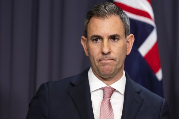 Federal Treasurer Jim Chalmers hands down his first budget on October 25.