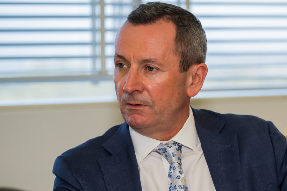 WA Premier Mark McGowan