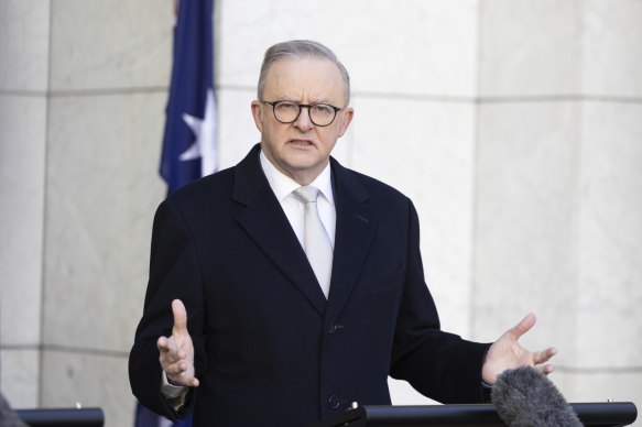 Prime Minister Anthony Albanese berated both the Coalition and the Greens on Monday.