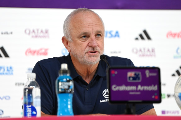 Graham Arnold says he has “massive concerns” for the future of the Socceroos.