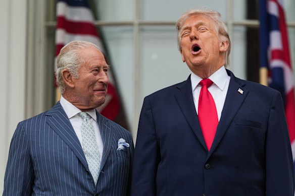 Martedì il Re con il presidente degli Stati Uniti Donald Trump.