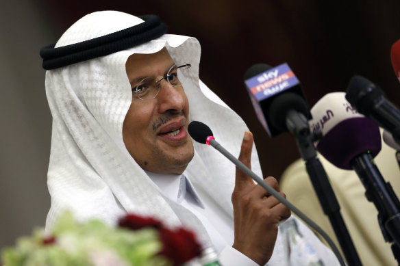 “‘Drill, baby, drill’ is gone for ever.“: Saudi Arabia’s energy minister Prince Abdulaziz bin Salman.