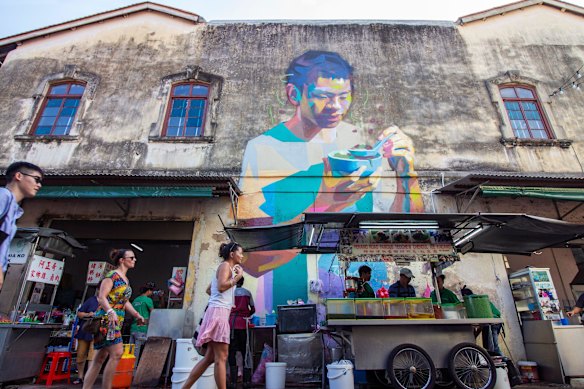 Along with some of the finest street food in  South-East Asia, George Town, Penang is renowned for its multitude of public murals.