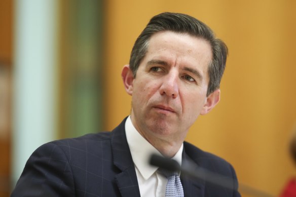 Simon Birmingham says China is making excuses in failing to condemn Russia’s invasion of Ukraine.