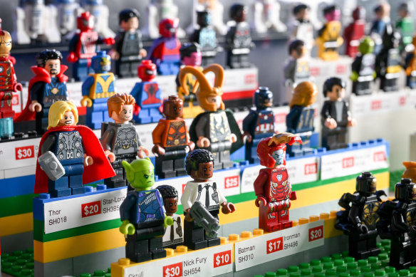 Interactive stores such as LEGO are proving popular with city shoppers.